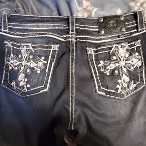 Dark blue Miss Me jeans